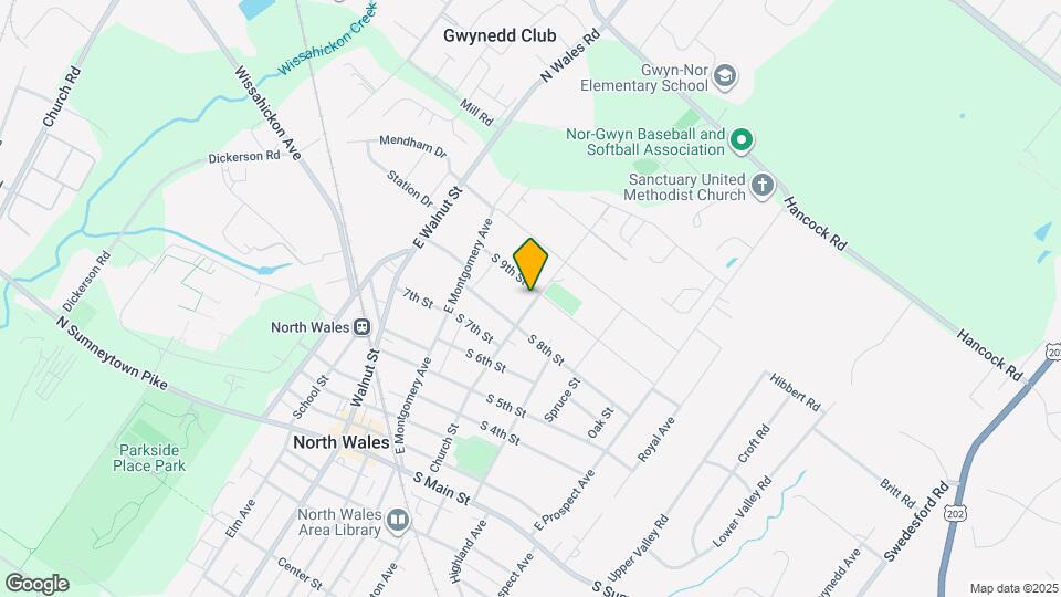 860 Church St Map and Location Details