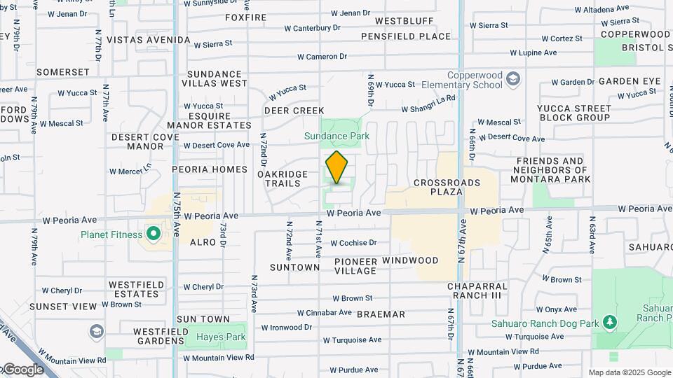 7034 McMahon Way Map and Location Details