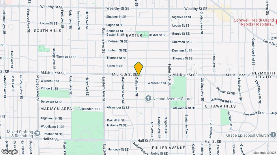 810 Dallas Ave SE Map and Location Details