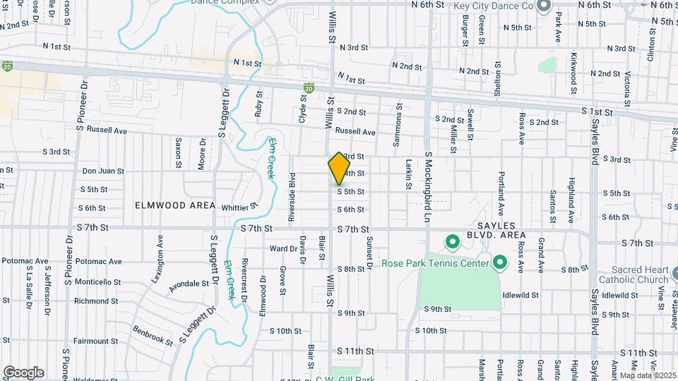 3234 S 5th St Map and Location Details