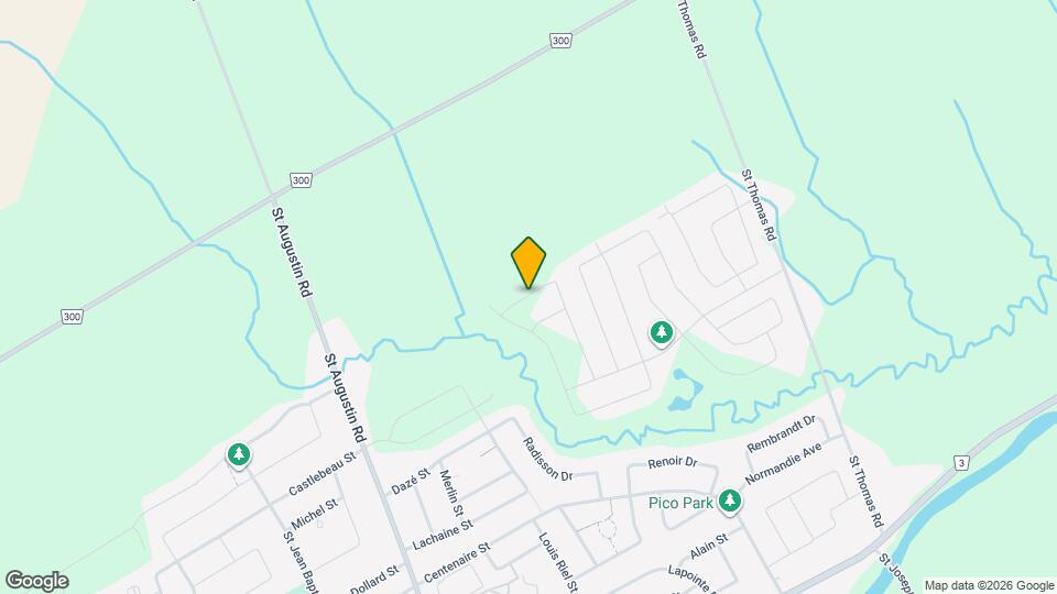 822 Namur St Map and Location Details