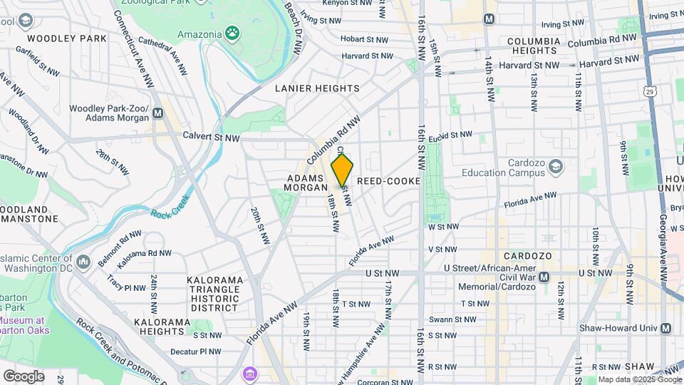 2328 Champlain St NW Map and Location Details