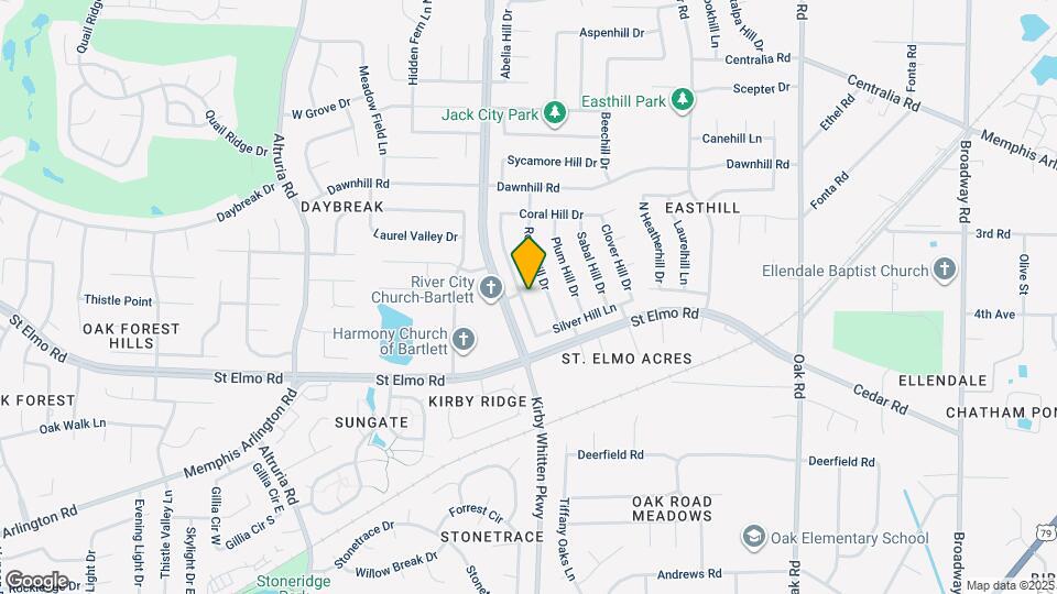 3858 Cherry Hill Ln Map and Location Details