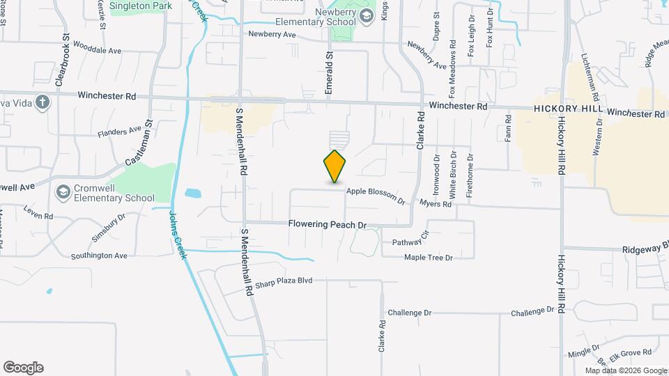 5492 Apple Blossom Dr Map and Location Details