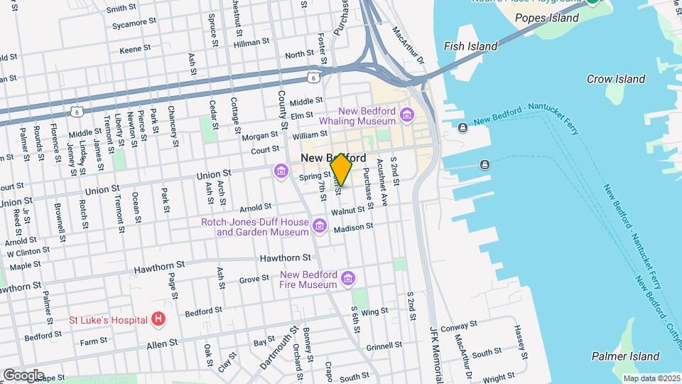 22 S Sixth St Map and Location Details
