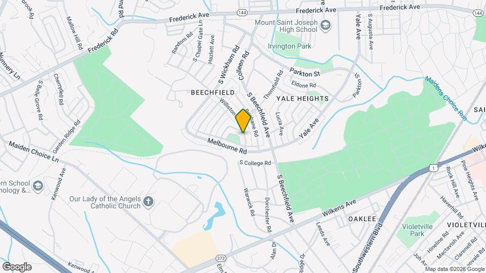 608 Gibson Rd Map and Location Details