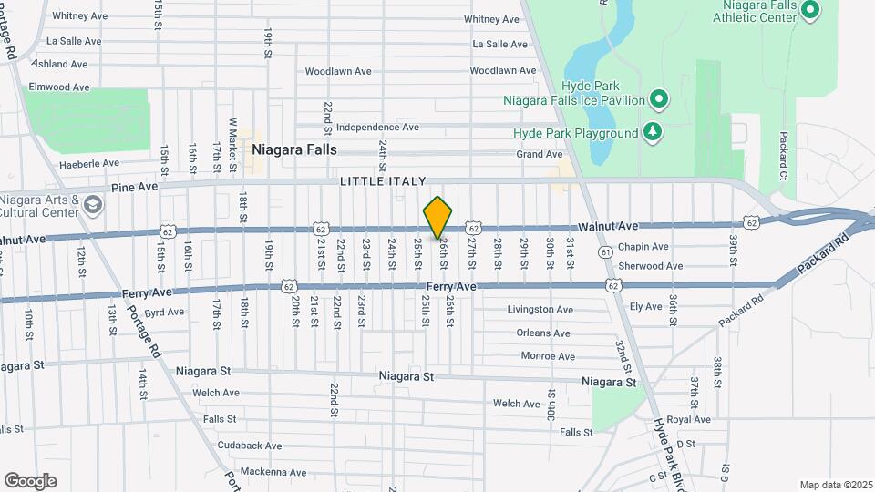 554 26th St Map and Location Details