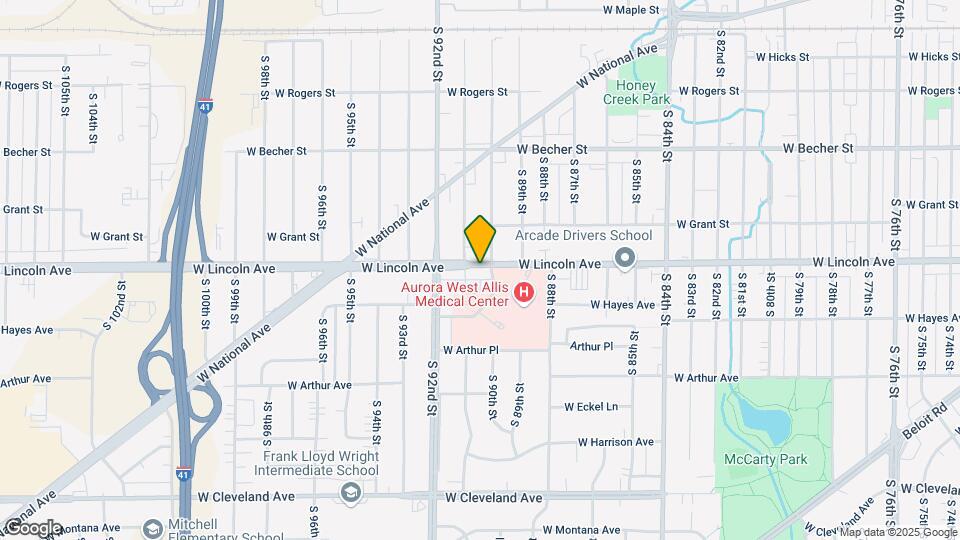 9005-9021 W Lincoln Ave Map and Location Details