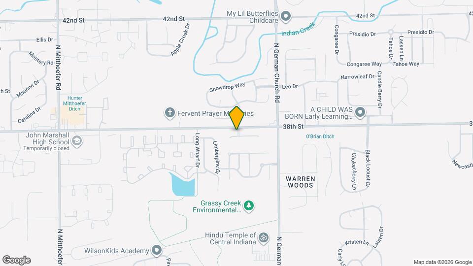 10810 Penwell Way Mapa y Detalles de la Ubicación