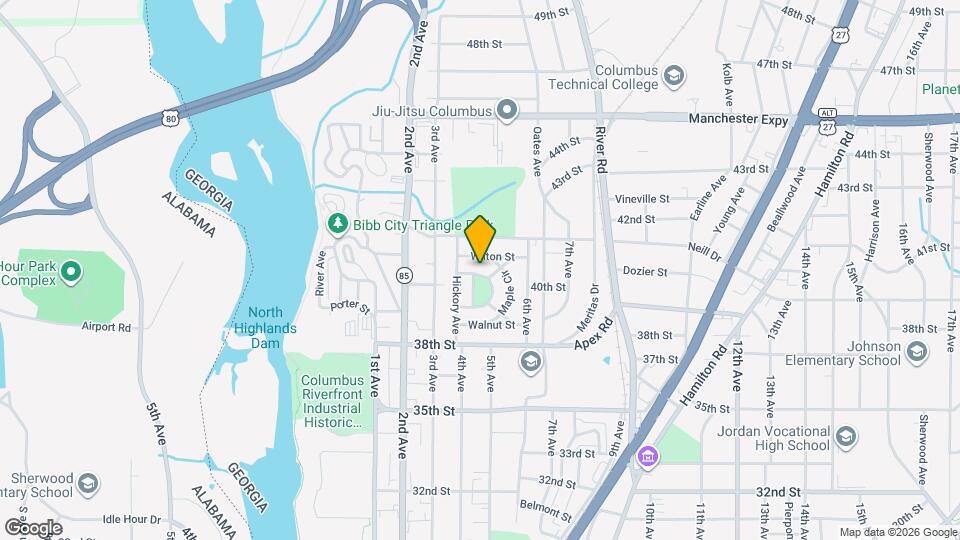 421 Central Cir Map and Location Details