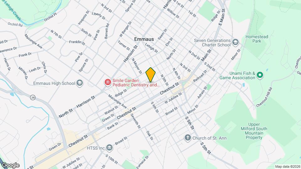 553 Ridge St Map and Location Details