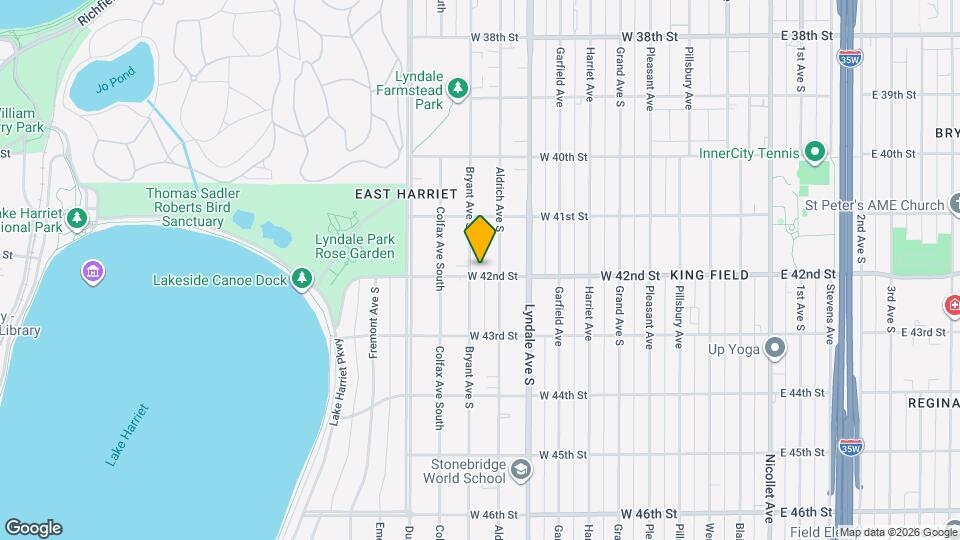 818 W 42nd St Map and Location Details