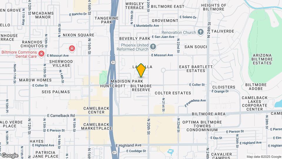 5226 N 20th St Map and Location Details