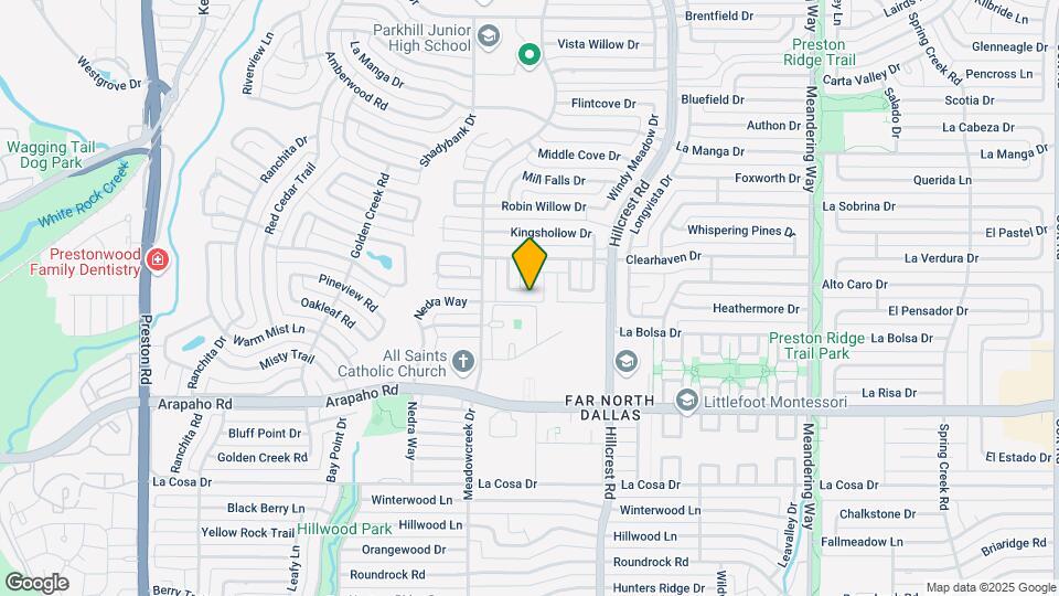 6853 Anglebluff Cir Map and Location Details