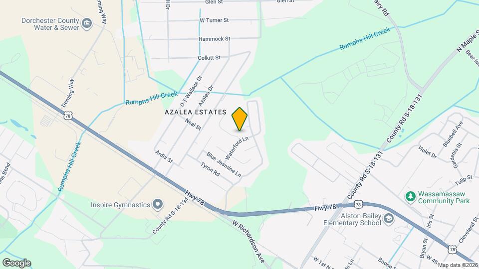 104 Macallan Ct Map and Location Details