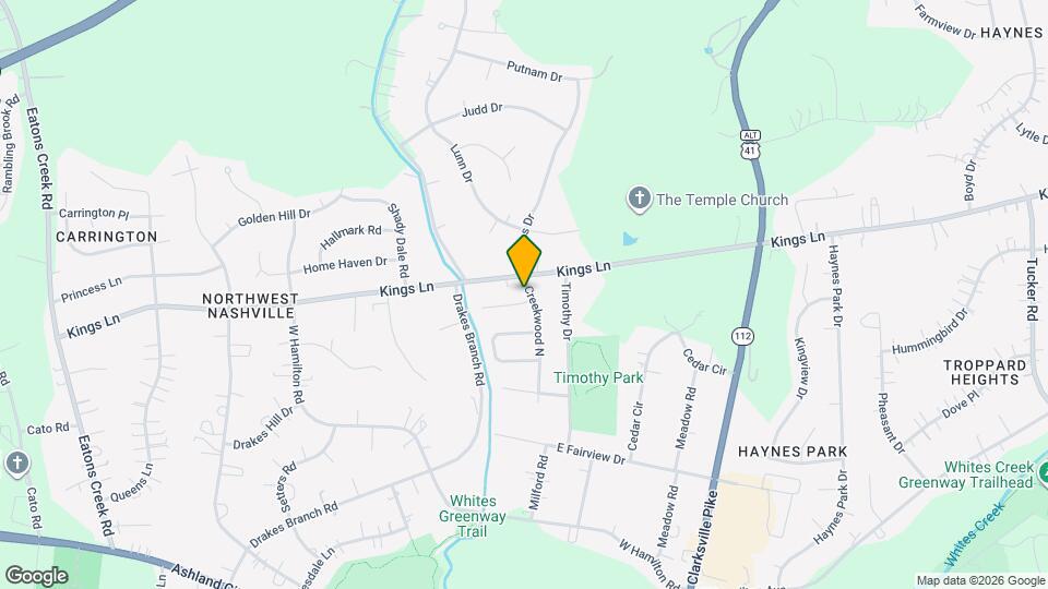 2104 Creekland Ct Map and Location Details