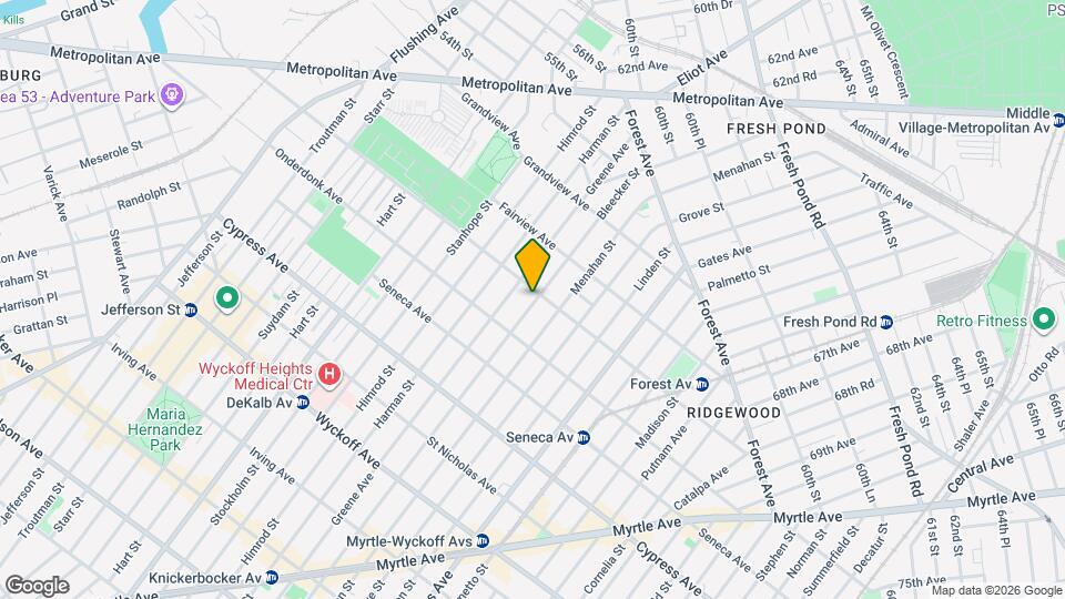 5-16 Woodward Ave Map and Location Details