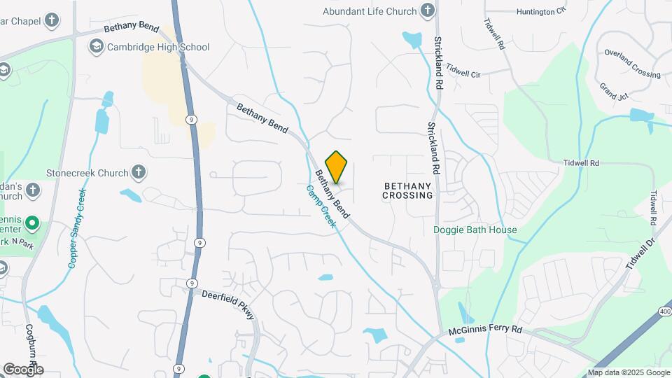 100 Sunvalley Dr Map and Location Details