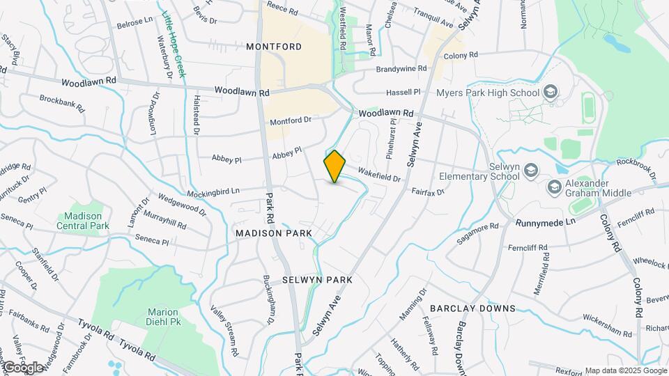 4611 Hedgemore Dr Map and Location Details