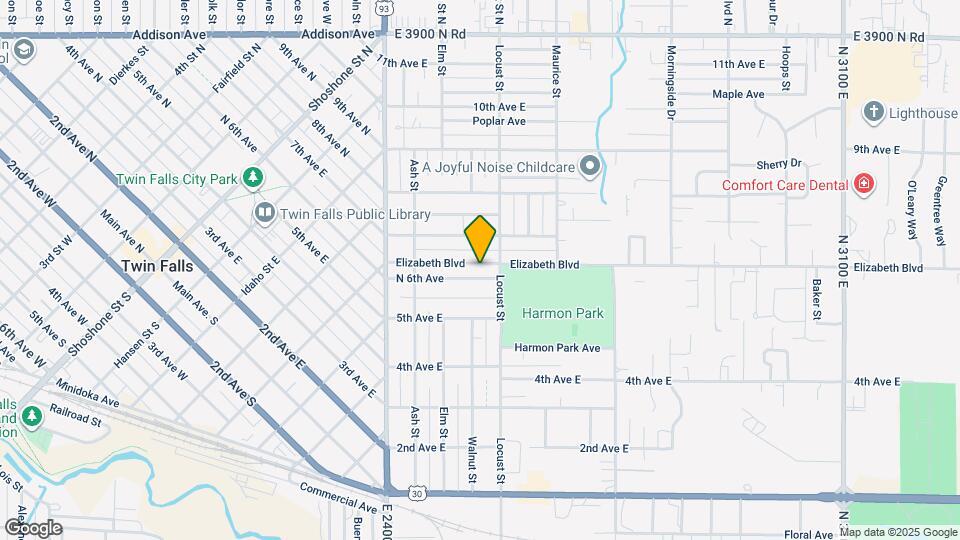 1411 6th Ave E Map and Location Details
