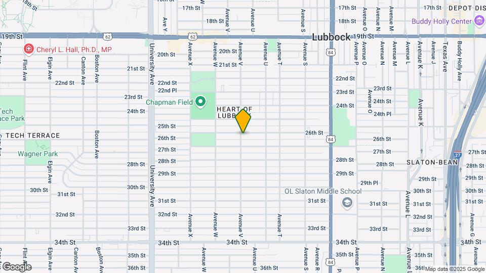 2123 26th St Map and Location Details