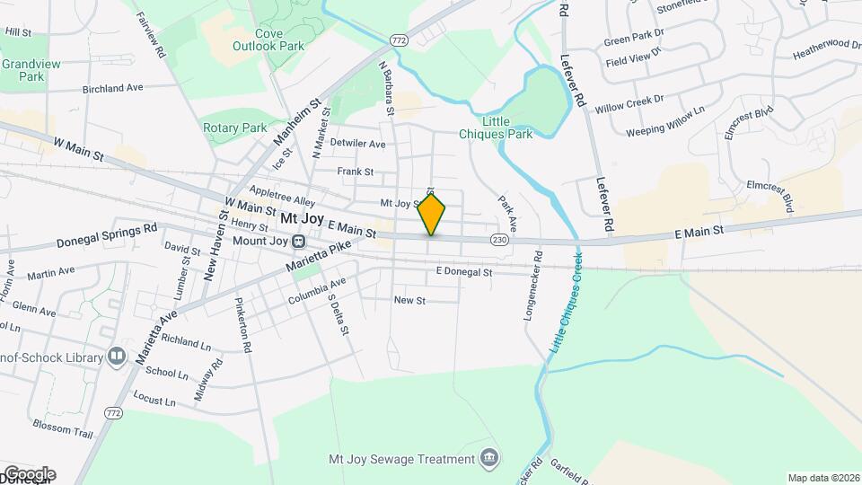 202 E Main St Map and Location Details