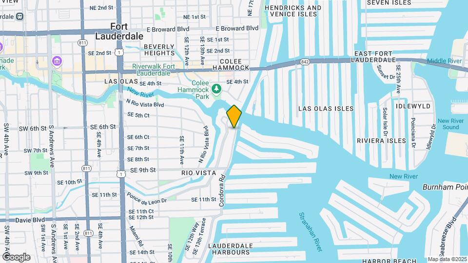 601 Cordova Rd Mapa y Detalles de la Ubicación