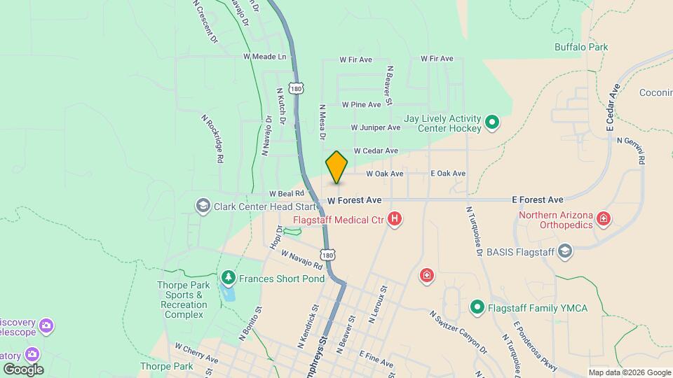 1409 North Rim Drive, Unit 1409 Mapa y Detalles de la Ubicación