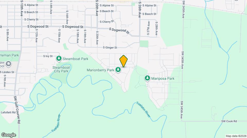 2445 S Jasper Dr Map and Location Details