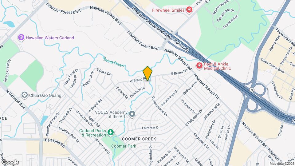 310 Overland Dr Map and Location Details