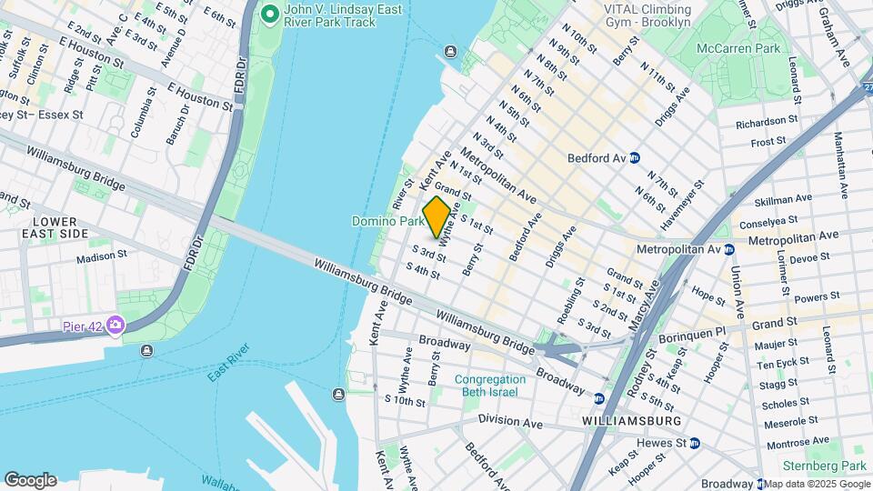 360 Wythe Map and Location Details