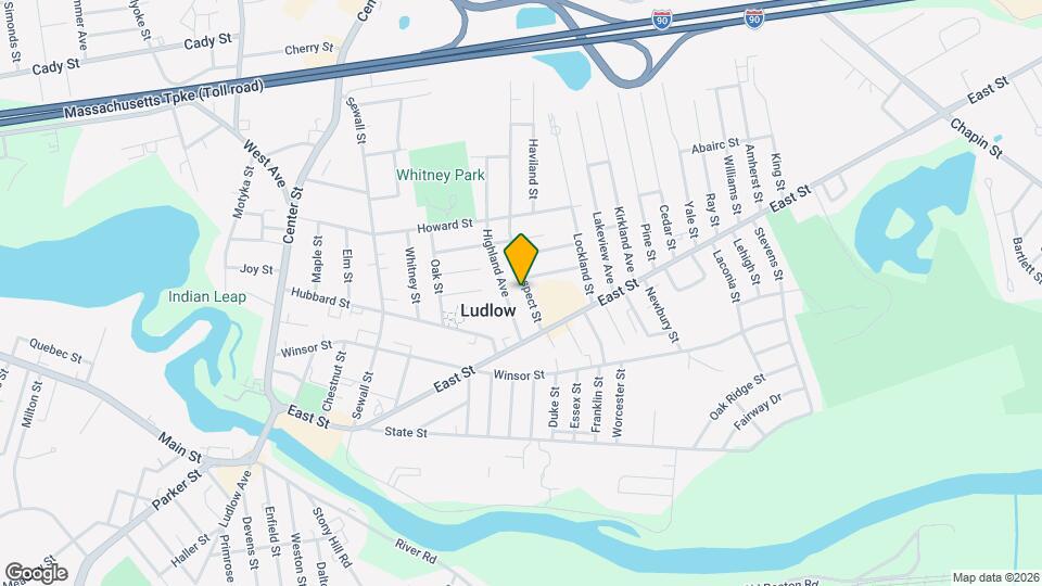 43 Prospect St Map and Location Details