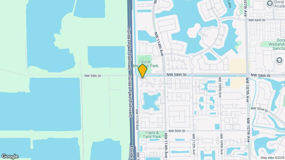 5785 NW 116th Ave Map and Location Details