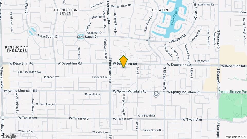 9325 W Desert Inn Rd, Unit 271 Map and Location Details