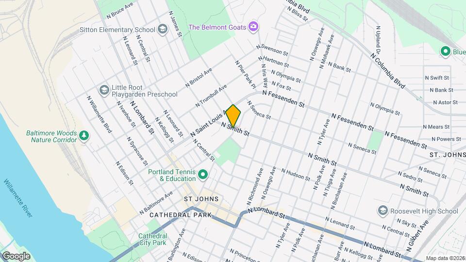 9135 N Chicago Ave Map and Location Details