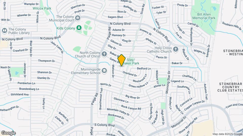 6609 Adobe Cir Map and Location Details