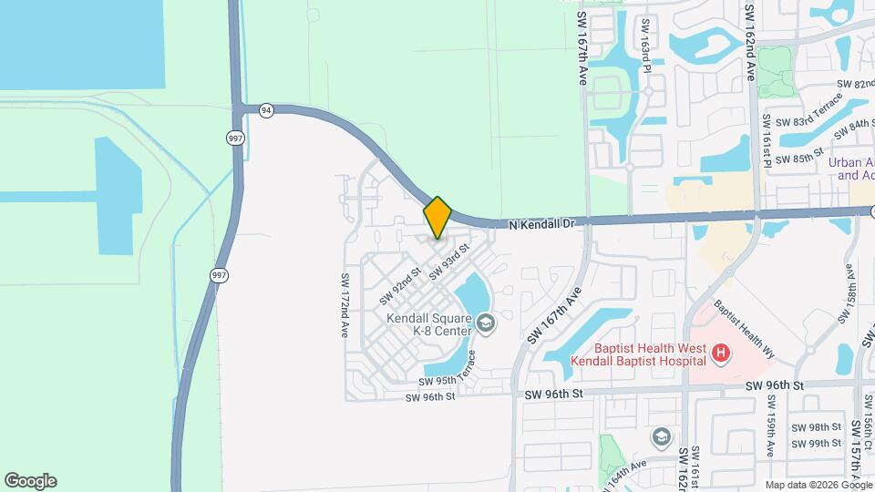 16963 SW 92nd St Map and Location Details