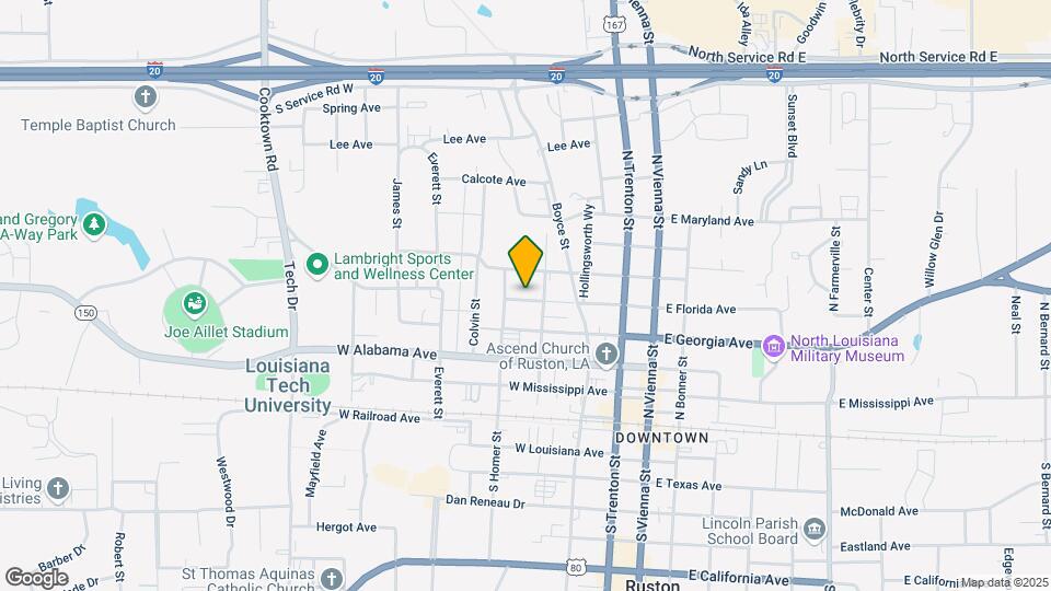 402 W Florida Ave Mapa y Detalles de la Ubicación