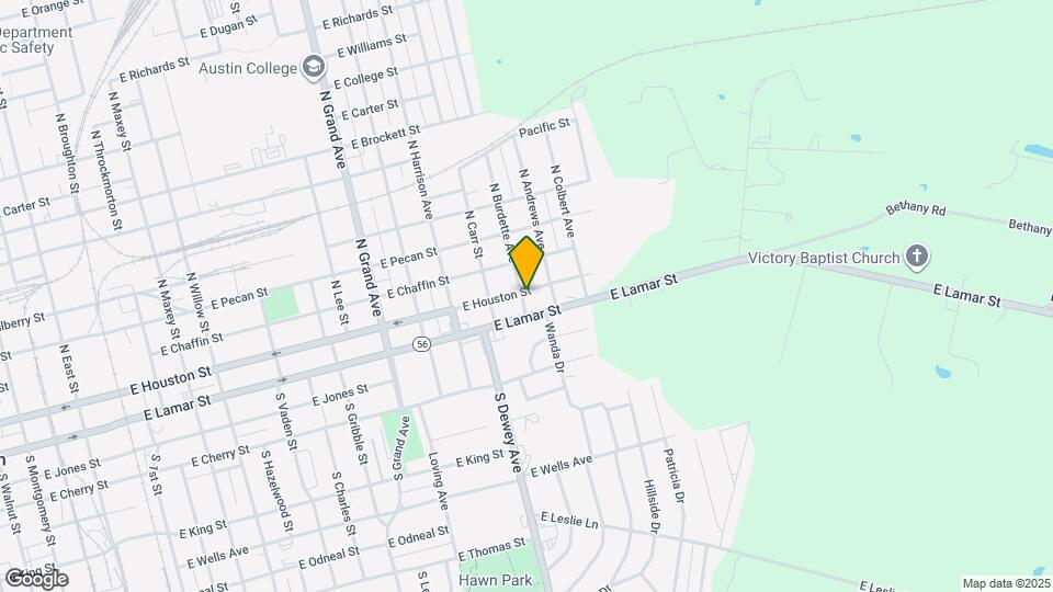 103 S Burdette Ave Map and Location Details