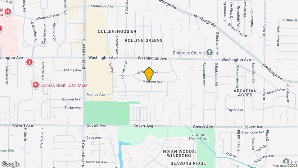 5519 Madison Ave Mapa y Detalles de la Ubicación