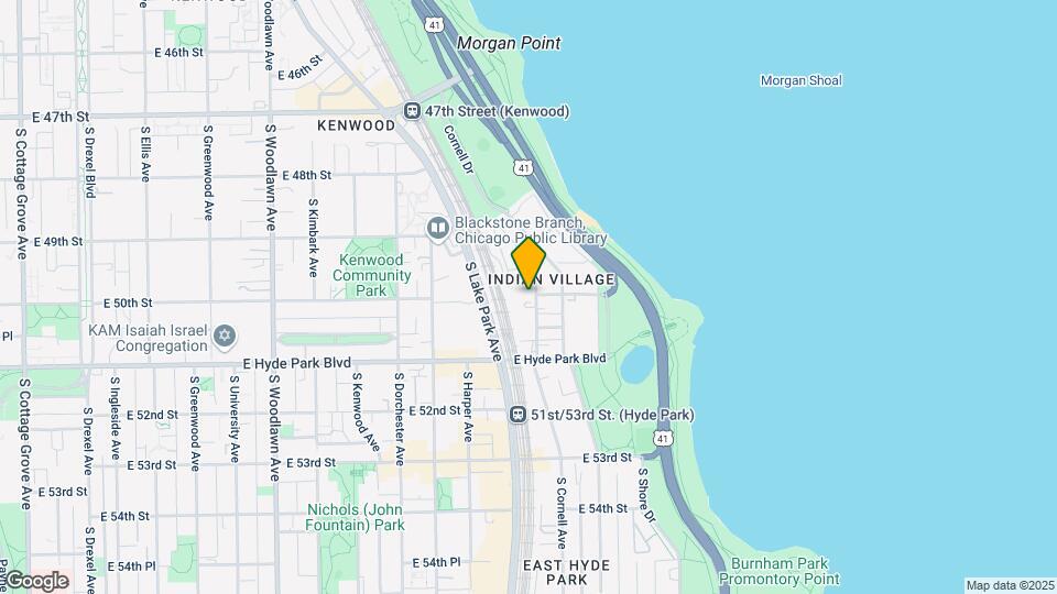 5000 S Cornell Ave Mapa y Detalles de la Ubicación