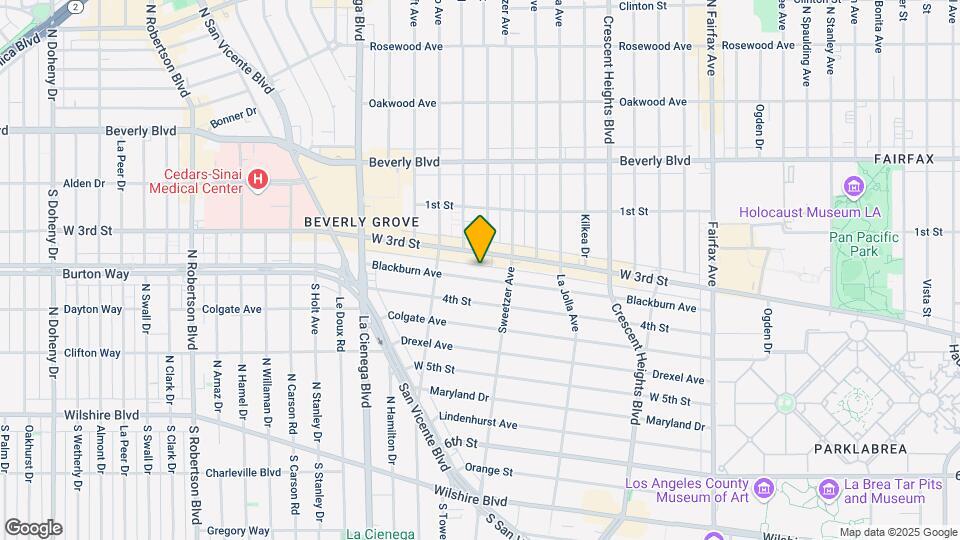 8337 Blackburn Ave Mapa y Detalles de la Ubicación