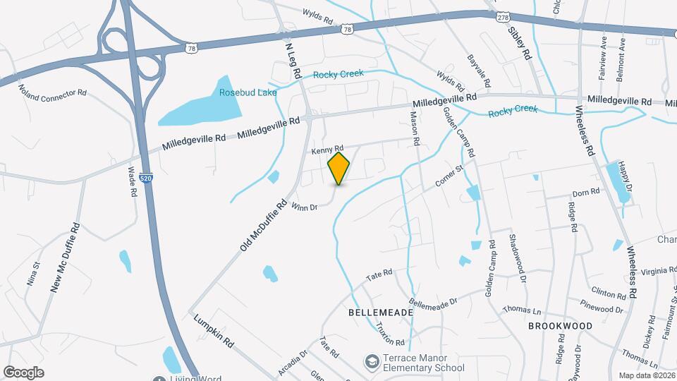 3304 Winn Dr Map and Location Details