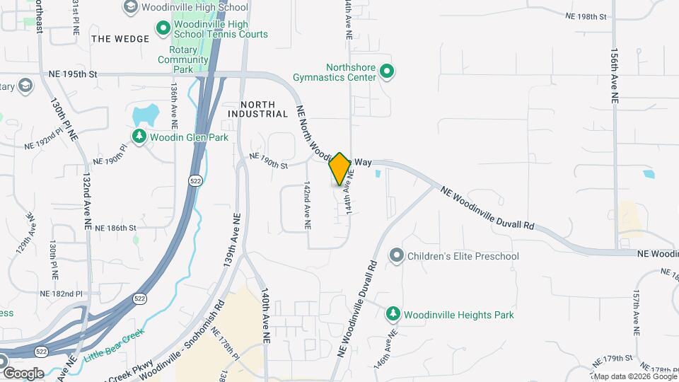 14362 NE 189th Ct Mapa y Detalles de la Ubicación