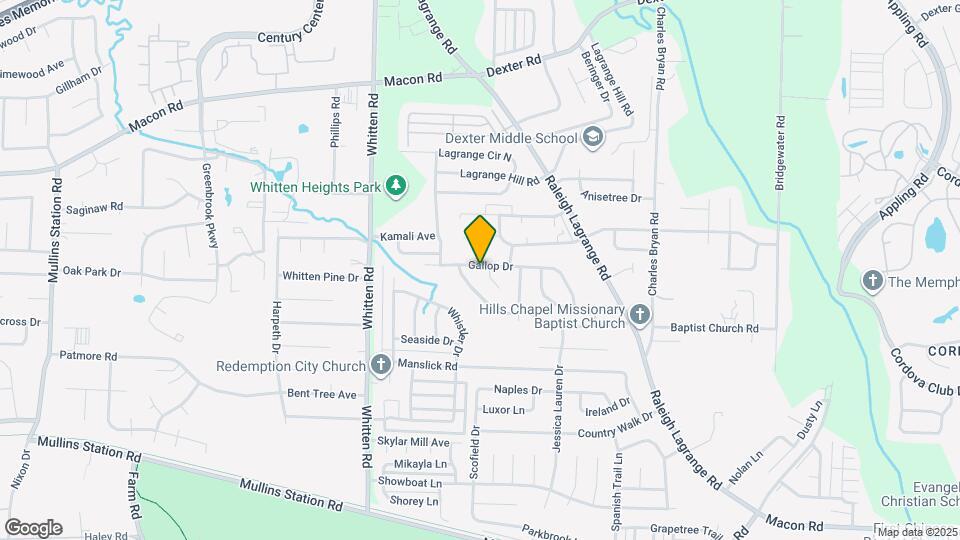 6903 Gallop Dr Map and Location Details