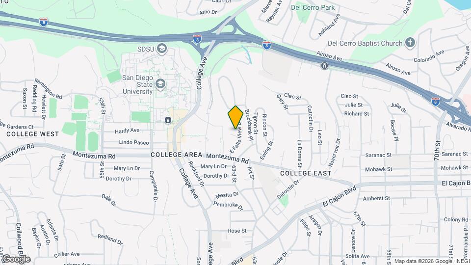 6252 Adobe Dr Map and Location Details