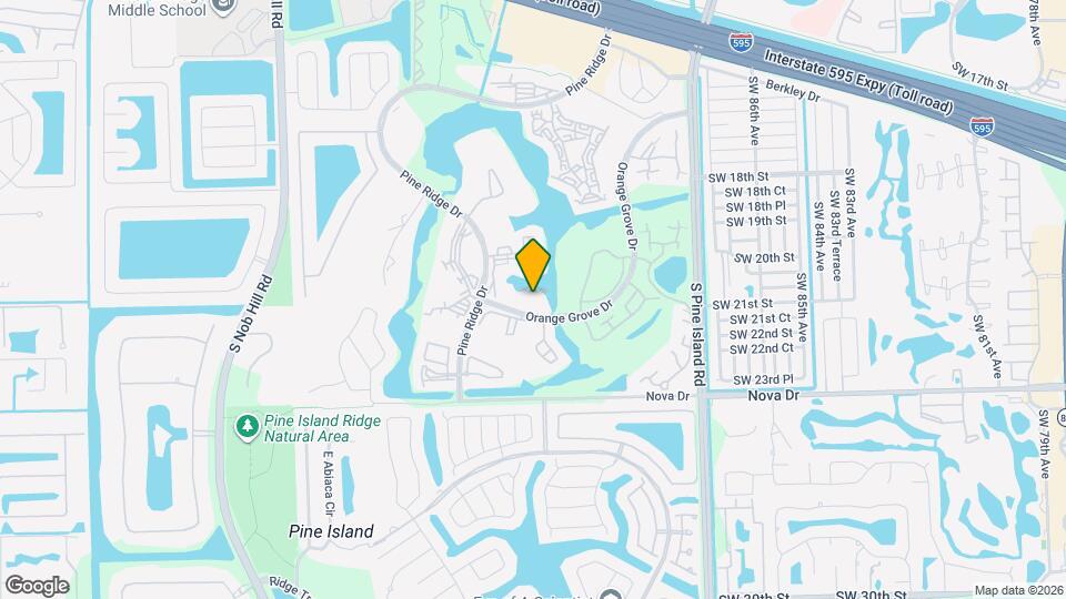 9311 Orange Grove Dr, Unit 411 Mapa y Detalles de la Ubicación