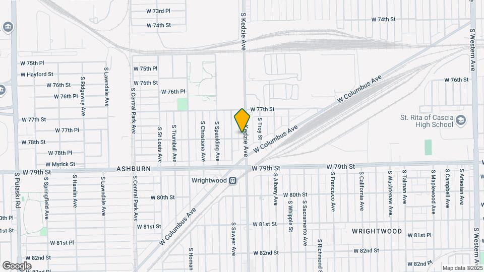 7754-7758 S Kedzie Ave Map and Location Details