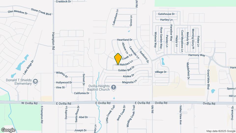 520 Natchez Ln Map and Location Details