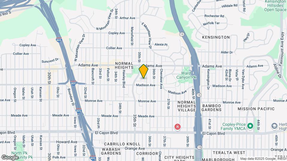 4620 Wilson Ave Map and Location Details